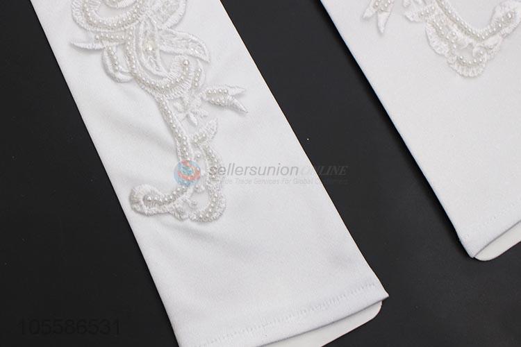 Best Selling Rhinestone Woman Gloves For Wedding Party