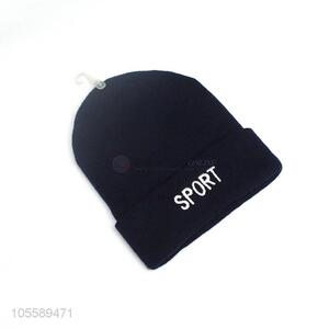 Good Sale Winter Sports Leisure Knitted Beanie Cap