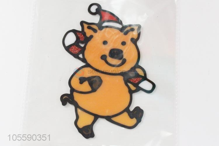 New Design Pig Shape Multipurpose Jelly Sticker For Christmas Decoration