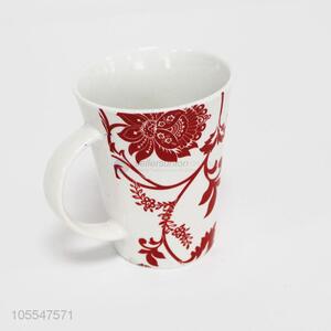 Fashion New Flowers Pattern Ceramic Cups