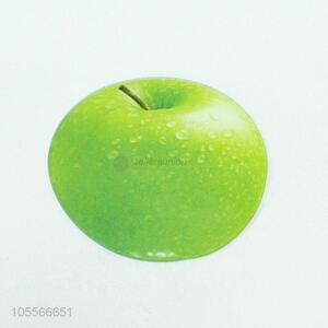 Green Apple Shaped Glass Chopping Board