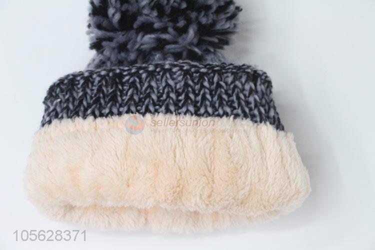 Delicate Design Ladies Winter Caps Knitted Beanies Cap