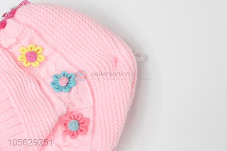 Wholesale Decorative Beanie Cap Baby Winter Warm Hat