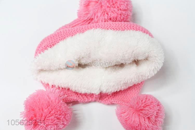 Unique Design Knitted Beanie Cap Baby Warm Hat