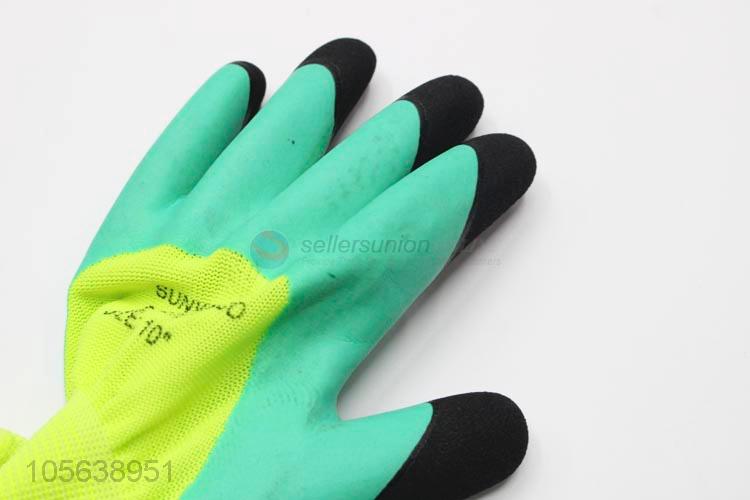 China branded latex work gloves protective safety gloves