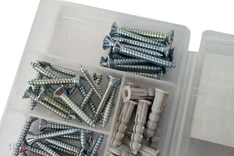 High Quality Steel 62 Pieces Expandable Tube Screw Nail