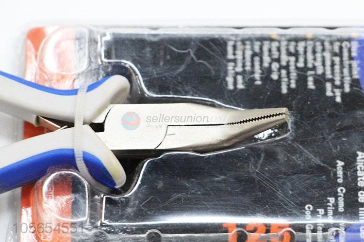 Factory promotional insulated mini bent nose plier cutting plier