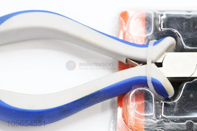 Factory promotional insulated mini bent nose plier cutting plier