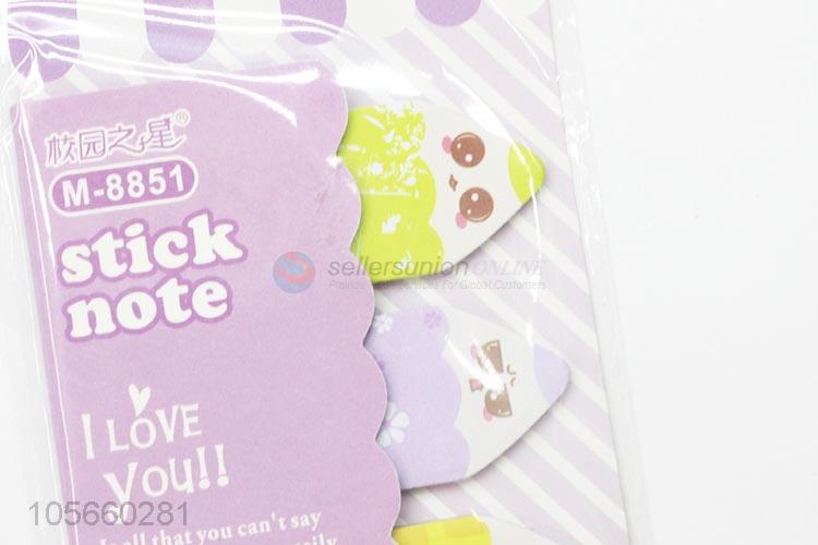 Utility and Durable 80pcs Cute Kawaii Cartoon Sticky Notes