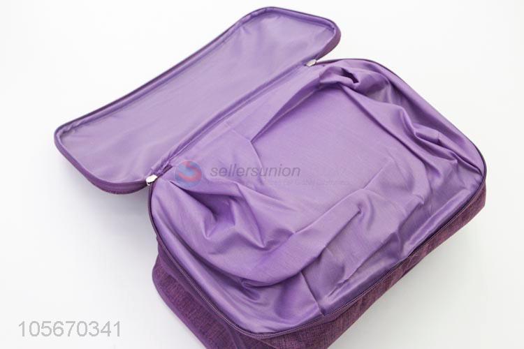 Latest Polyester Cosmetic Bag Best Travel Makeup Bag