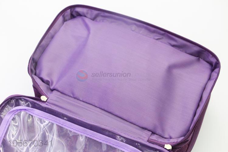 Latest Polyester Cosmetic Bag Best Travel Makeup Bag