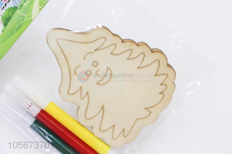 Custom Wooden Christmas Tree DIY Colour Ornament Kit