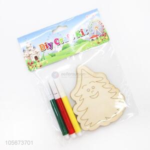 Custom Wooden Christmas Tree DIY Colour Ornament Kit