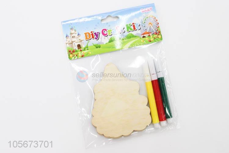 Custom Wooden Christmas Tree DIY Colour Ornament Kit