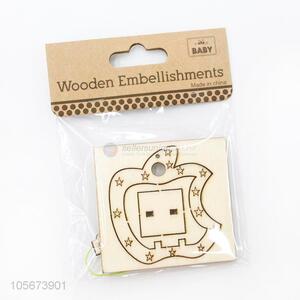 Unique Design Wooden Embellishments Fashion DIY Craft Set