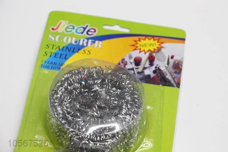 High class kitchen supplies stainless steel wire scourer/cleaning ball