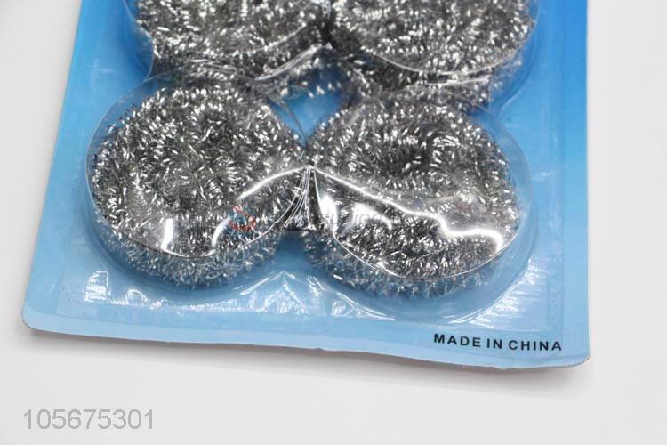 Excellent quality strongly removal dish washing steel wire kitchen cleaning balls