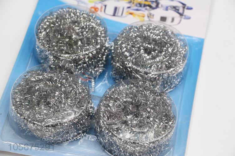 China suppliers galvanized stainless steel cleaning ball/wire scourer