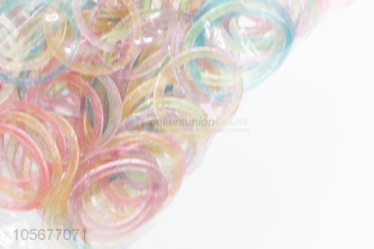 High Quality 200 Pieces Colorful Rubber Band For DIY Bracelet