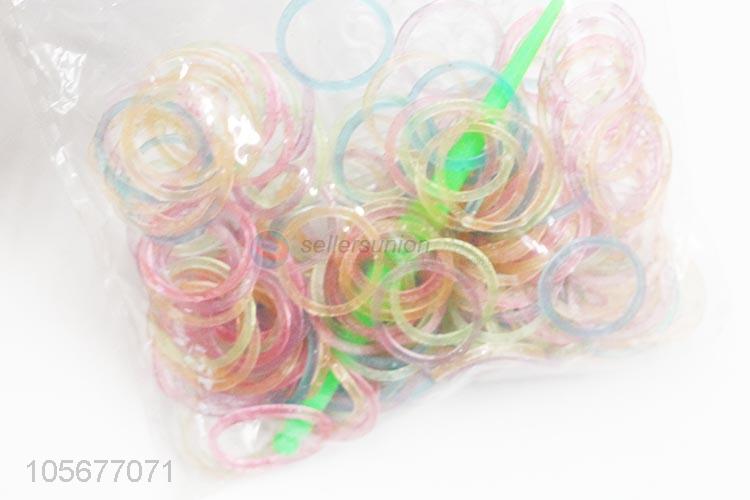 High Quality 200 Pieces Colorful Rubber Band For DIY Bracelet