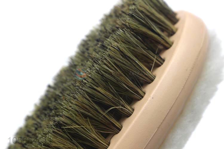 Popular Double-Side Wooden Shoes Brush With Cotton