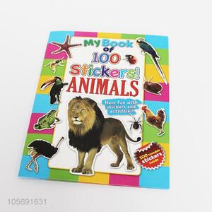 China factory wholesale intelligent 100pcs animal sticker