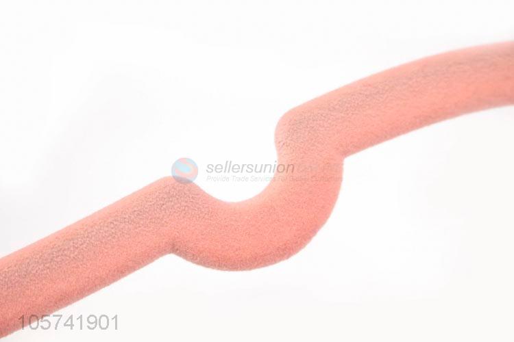 Made in China houseware non-slip pile coating clothes hanger