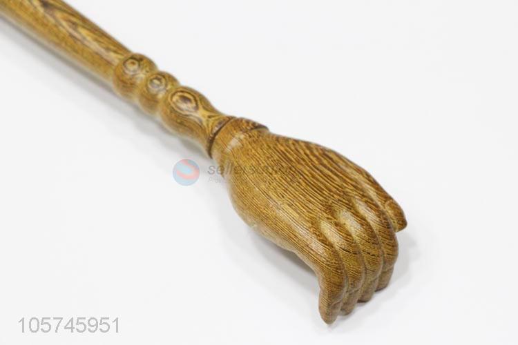 High sales dual-purpose wooden hammer massager with back scratcher