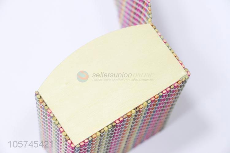 Cheap wholesale bamboo curtain style jewelry box jewelry case