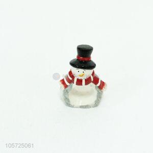 High sales ceramic snowman paper towel holder christmas decorative