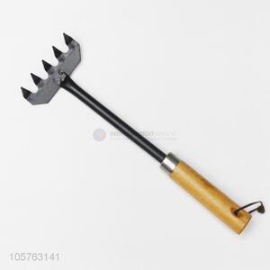 Factory customized mini garden hand tool iron rake