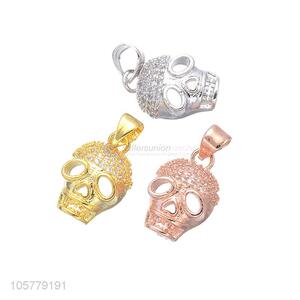 New Arrival Skull Shape Necklace Pendant Copper Accessories