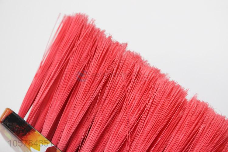 Competitive Price PET Plastic Broom Head with Flower Printed