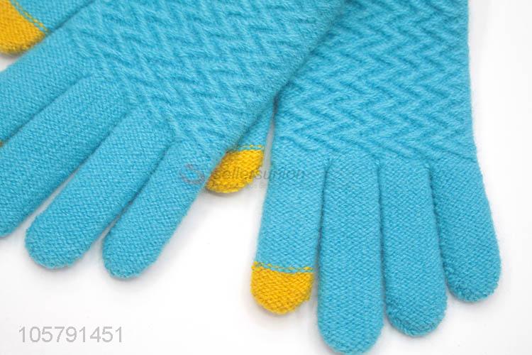 Best Selling Colorful Touchscreen Glove For Ladies