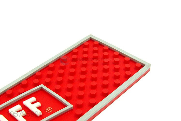 Fashion Colorful Soft PVC Rubber Beer Mat Bar Mat