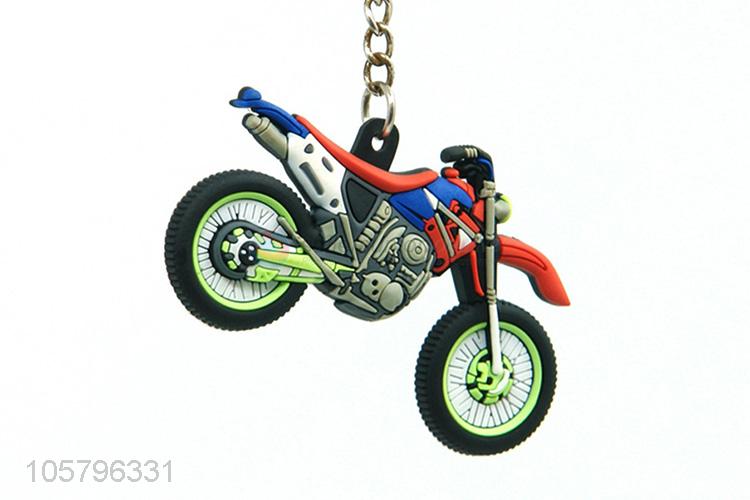 Cool Design Motorcycle Shape Soft PVC Key Chain