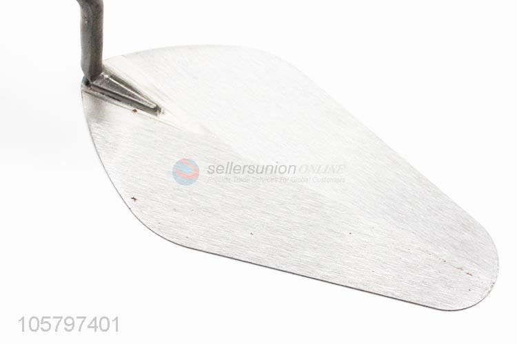 Manufacturer custom steel bricklaying trowel with wooden handle