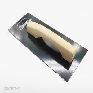 Remarkable quality wooden handle steel plastering trowel