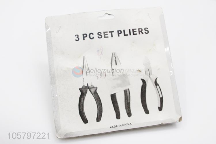 Superior quality steel combination pliers with plastic handle