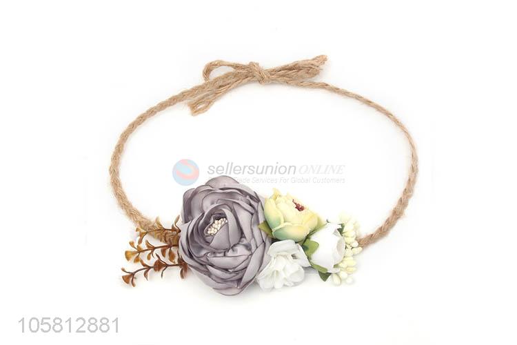 Fashion Garment Accessories Decorative Sash Belt For Baby Dress