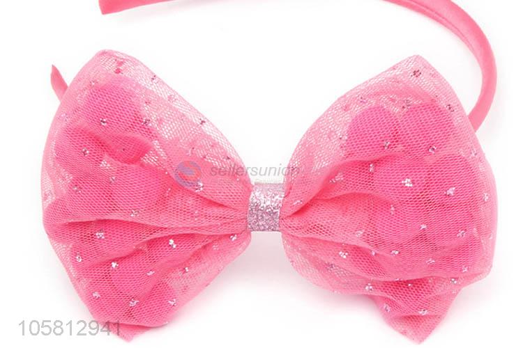 Newest Net Yarn Bowknot Design Hair Band Fashion Hair Clasp