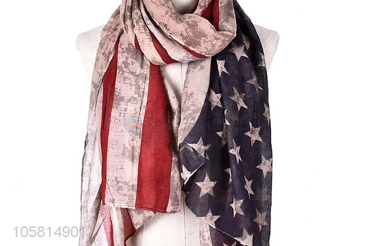 Promotional Gift Women Elegant Long Silk Scarf