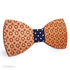 Unique Design  Men 3D Handmade Wooden Bow Tie