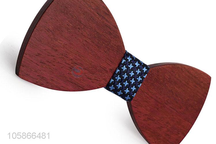 Fashion Design Boys Wooden Bow Tie