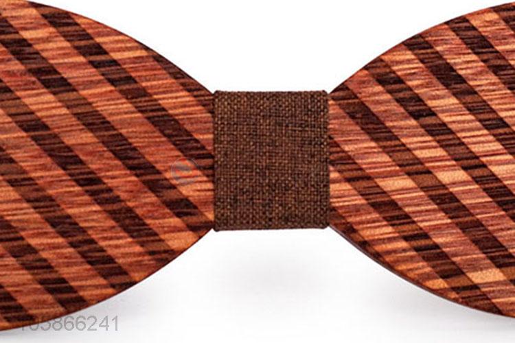 Hot Sale Wood Fashionable Bow Ties for Men