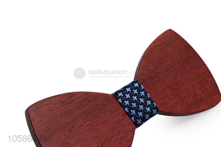 Fashion Design Boys Wooden Bow Tie