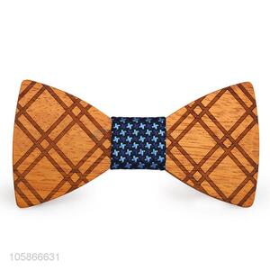 Cheap and High Quality Wood Fashionable Bow Ties for Men