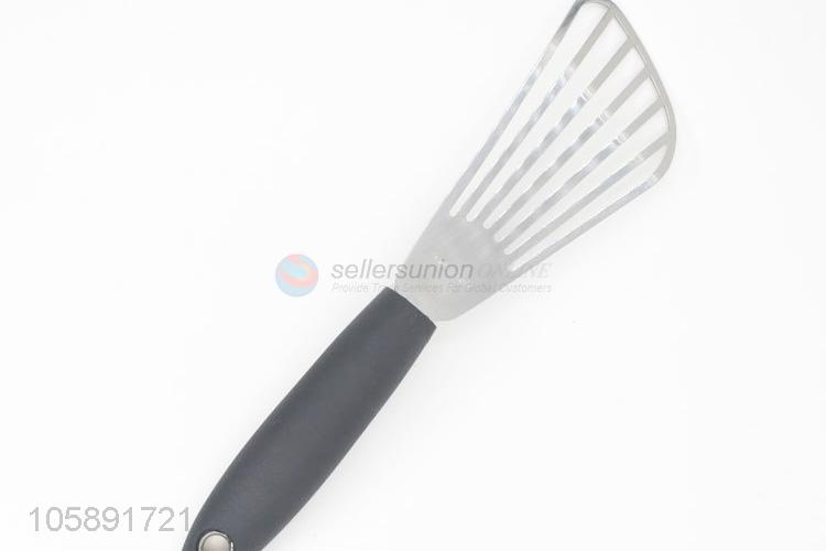 Popular selling stainless steel flexible slotted fish spatula