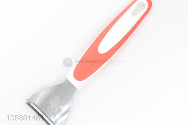 Cheap price comfortable grip tpr handle stainless steel fruit vegetable peeler