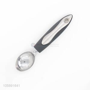 New design and simplified tpr handle stainless steelice cream scooper